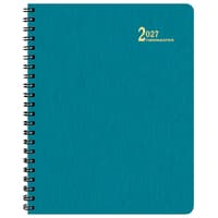 image Turquoise Shimmer Medium Time Master 2027 Planner Main Product Image