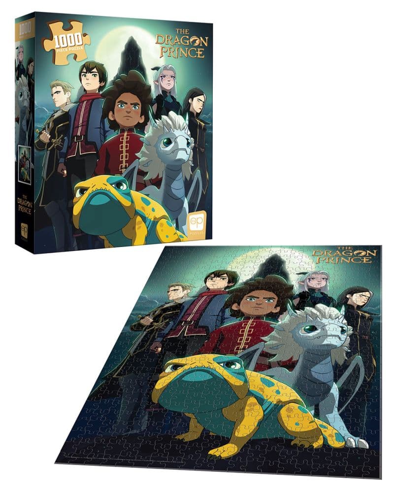 Dragon Prince Heroes at Storm 1000 Piece Puzzle Alt2