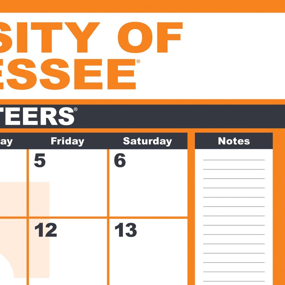 Tennessee Volunteers 2024 Desk Pad Third Alternate Image width=&quot;1000&quot; height=&quot;1000&quot;