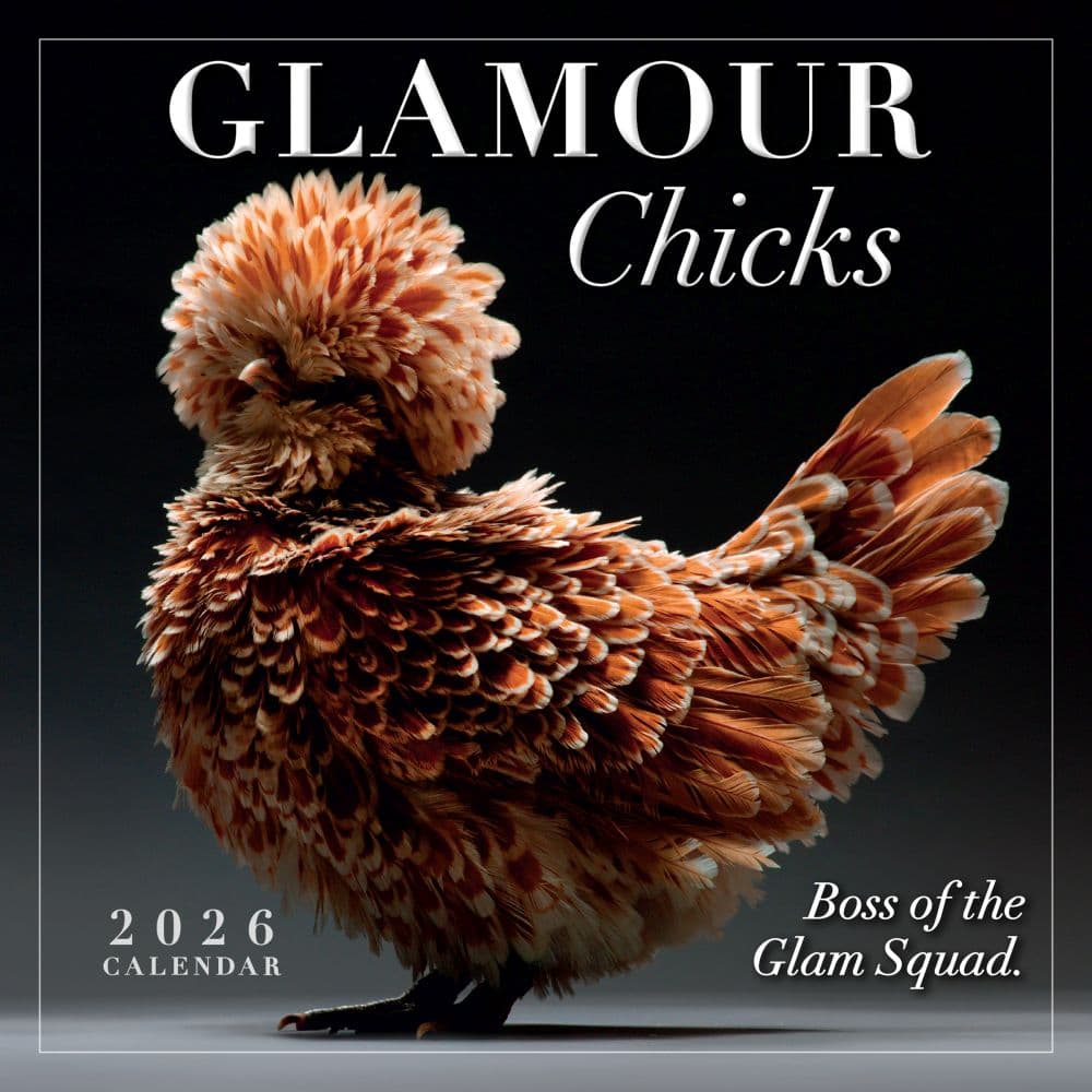 Glamour Chicks 2026 Mini Wall Calendar Main Product Image