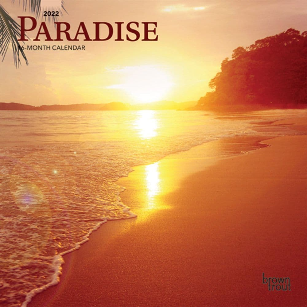 Paradise 2022 Mini Wall Calendar