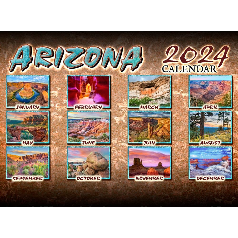 Northern Arizona 2024 Wall Calendar