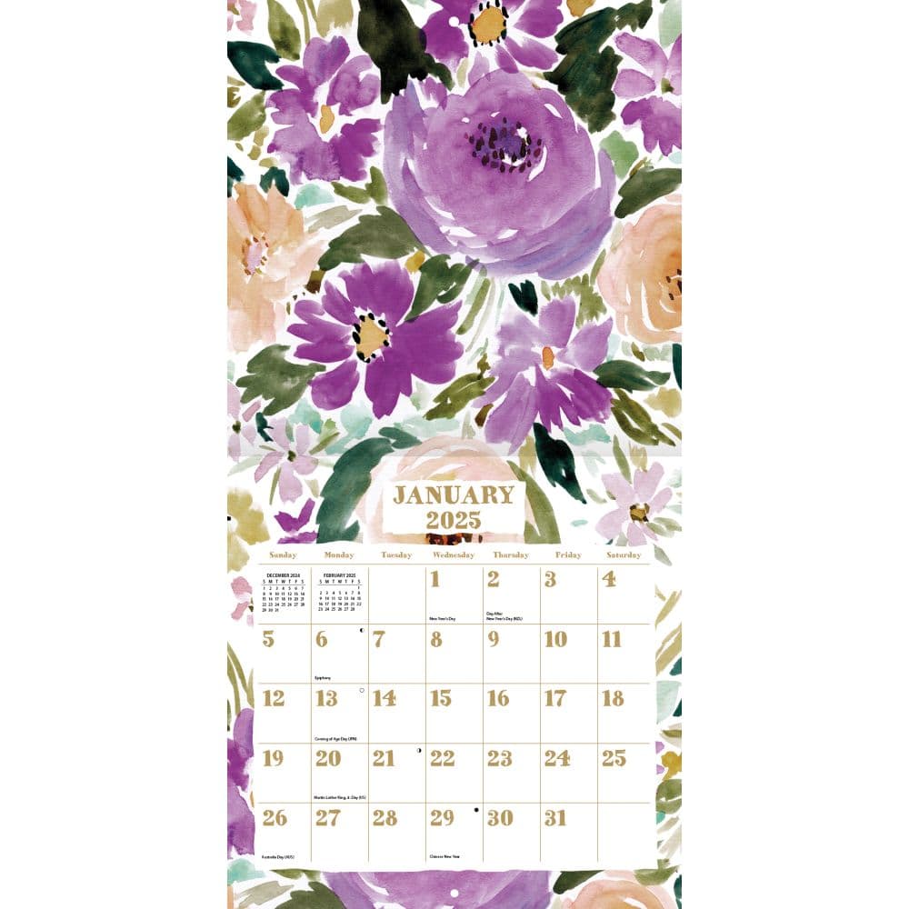 Grow Wild by Barbra Ignatiev 2025 Wall Calendar Second Alternate Image width="1000" height="1000"