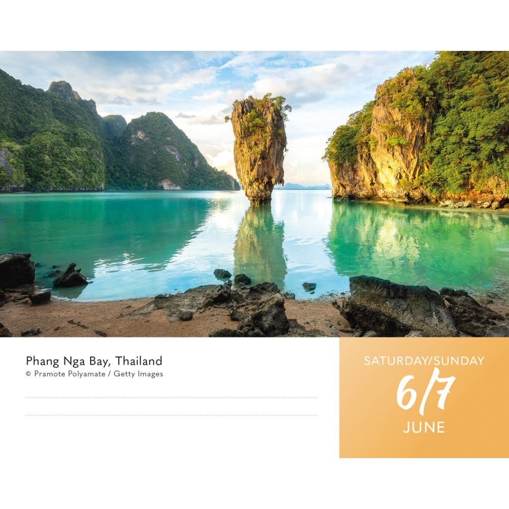 Beach Life 2026 Desk Calendar Third Alternate Image
