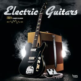 Electric Guitar Classics 2024 Wall Calendar