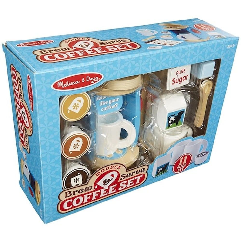 Wooden Brew and Serve Coffee Set Third Alternate Image