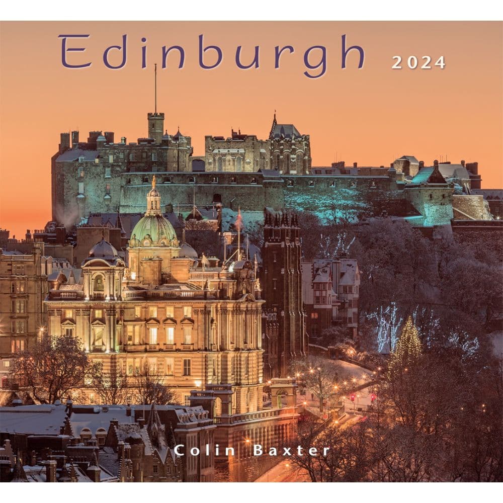 Edinburgh 2025 Wall Calendar