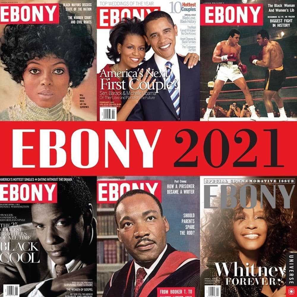 2021 Ebony Wall Calendar