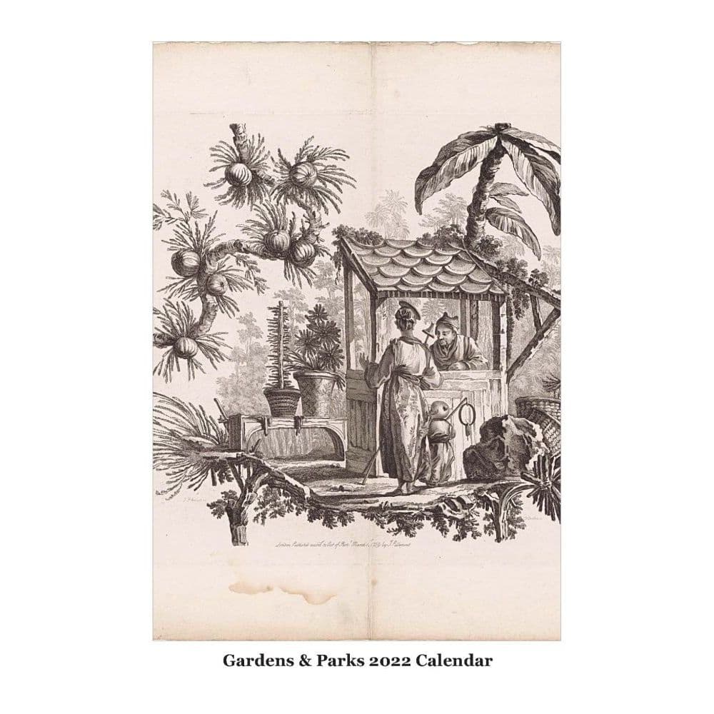 Gardens and Parks 2022 Wall Calendar
