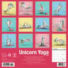 image Unicorn Yoga 2025 Wall Calendar First Alternate Image width=&quot;1000&quot; height=&quot;1000&quot;