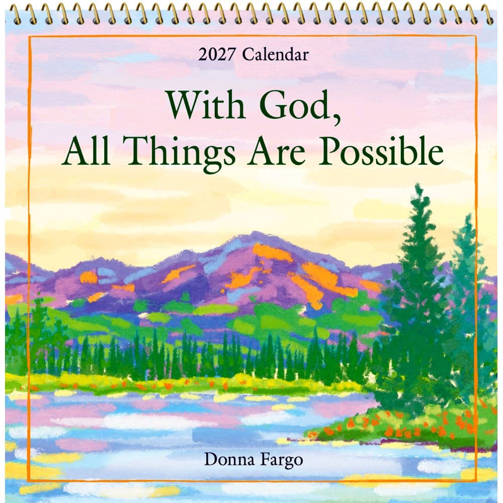 God Is Always Watching Over You 2027 Wall Calendar