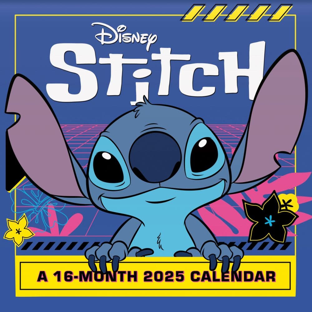 Disney Stitch 2025 Wall Calendar