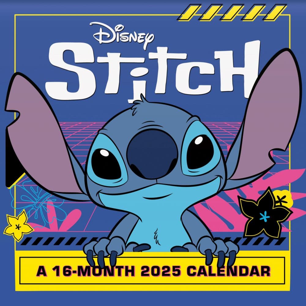 Disney Stitch 2025 Wall Calendar_Main Image