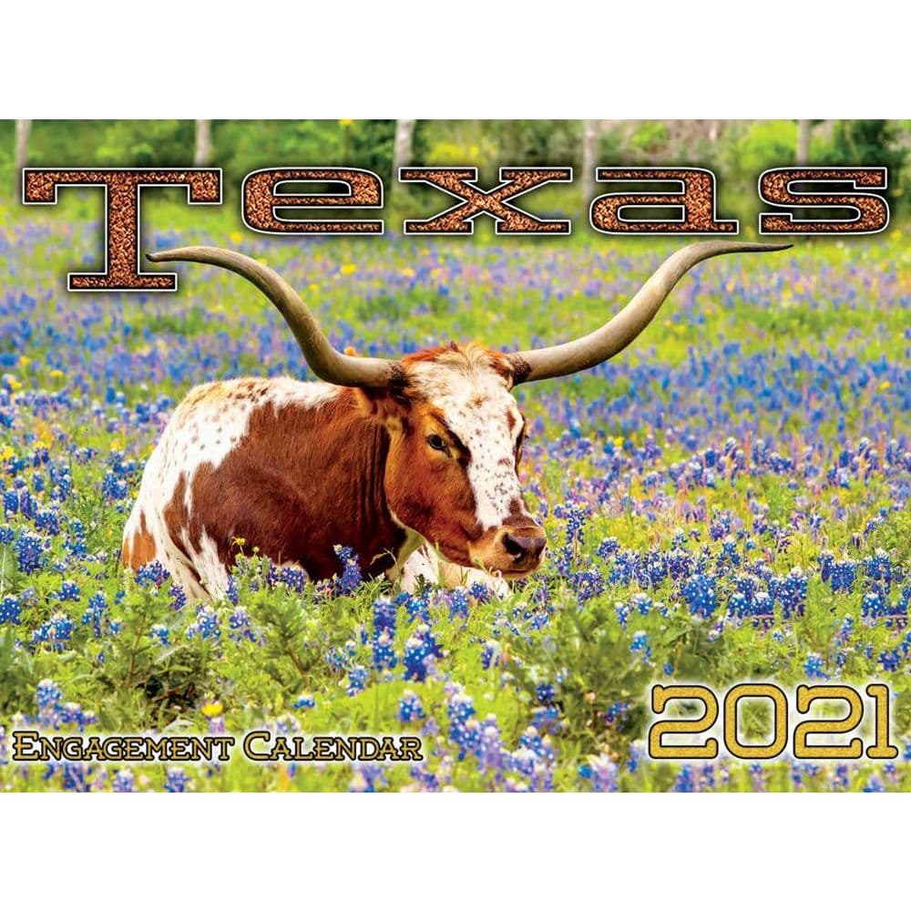 Texas Wall Calendar