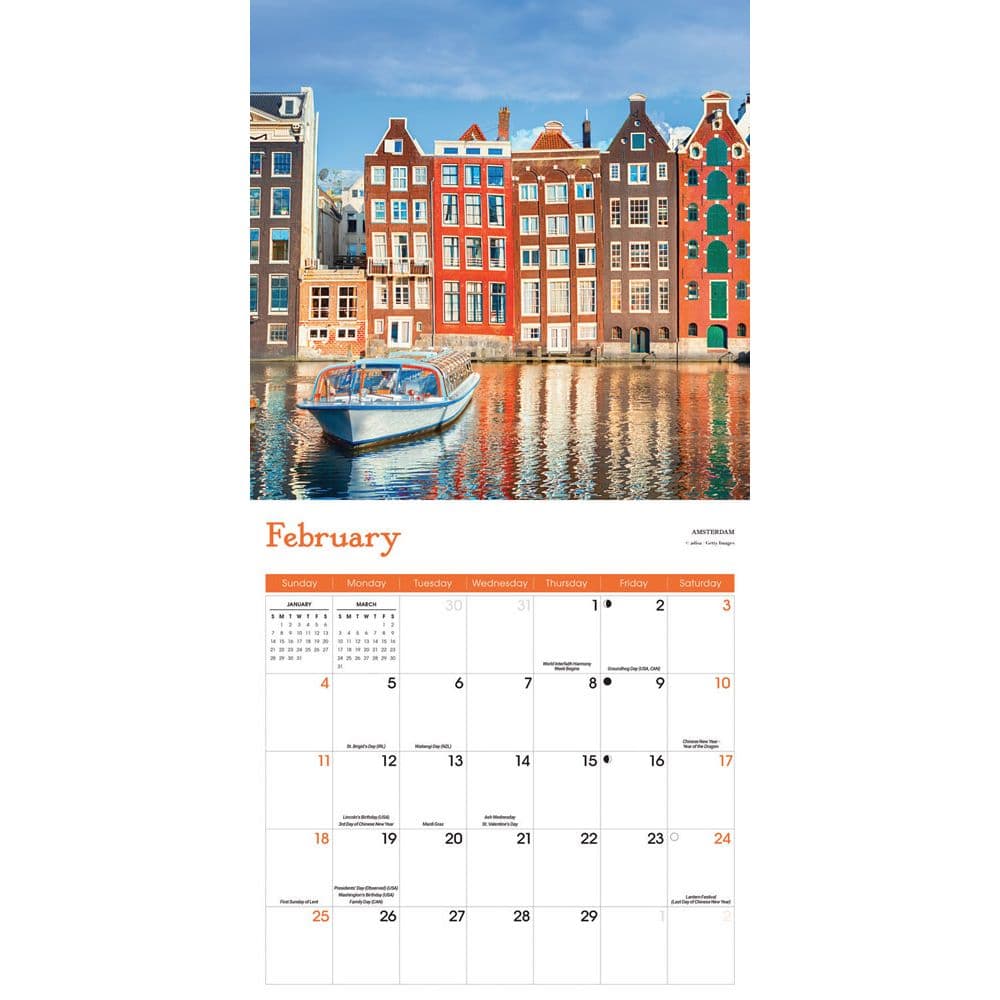 Netherlands 2024 Wall Calendar