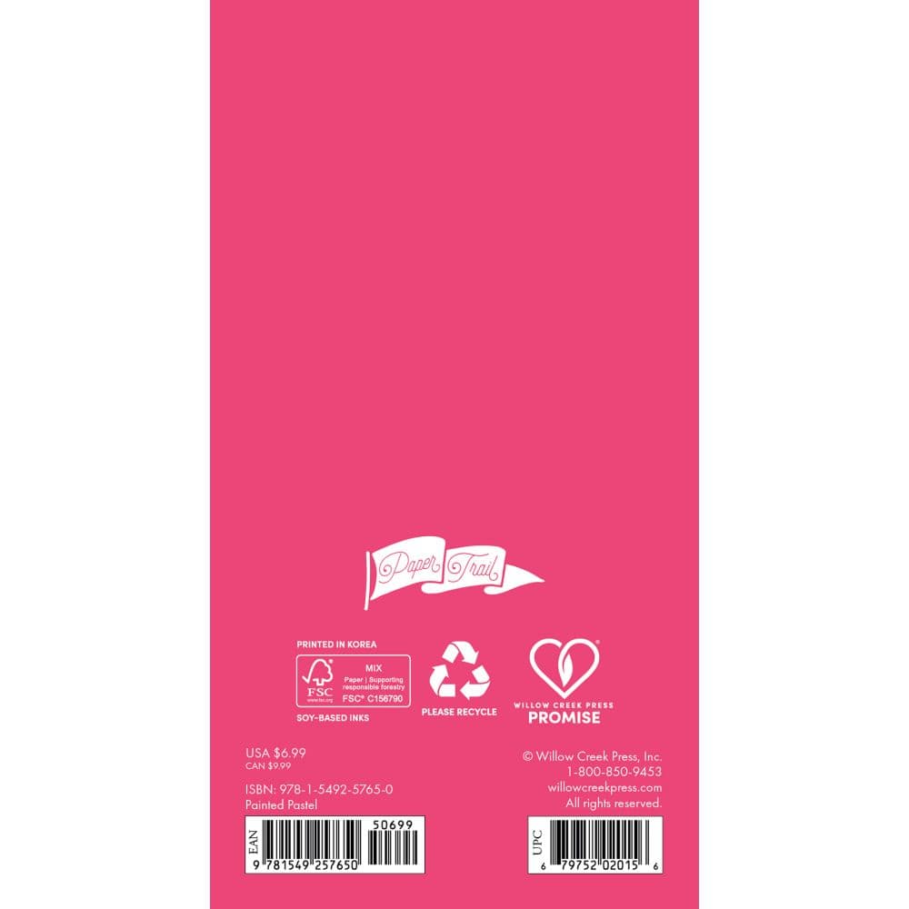 Painted Pastel Month Pocket 2026 Planner First Alternate Image