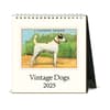 image Dogs Vintage 2025 Easel Desk Calendar Main Image