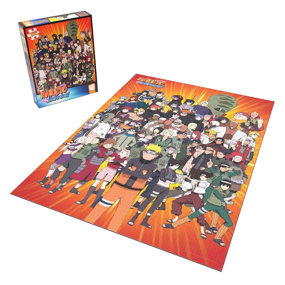Naruto Never Forget Your Friends 1000 pc Puzzle - Calendars.com