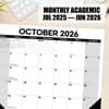 image Basic Academic 2027 Monthly Desk Pad