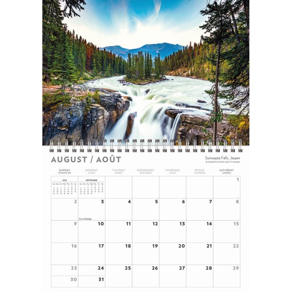 Canadian Rockies 2026 Pocket Planner Third Alternate Image