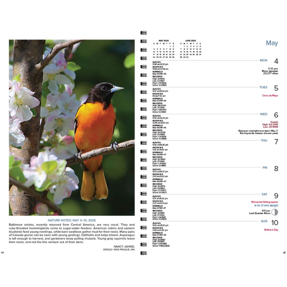 Minnesota Weatherguide 2026 Engagement Planner Second Alternate Image