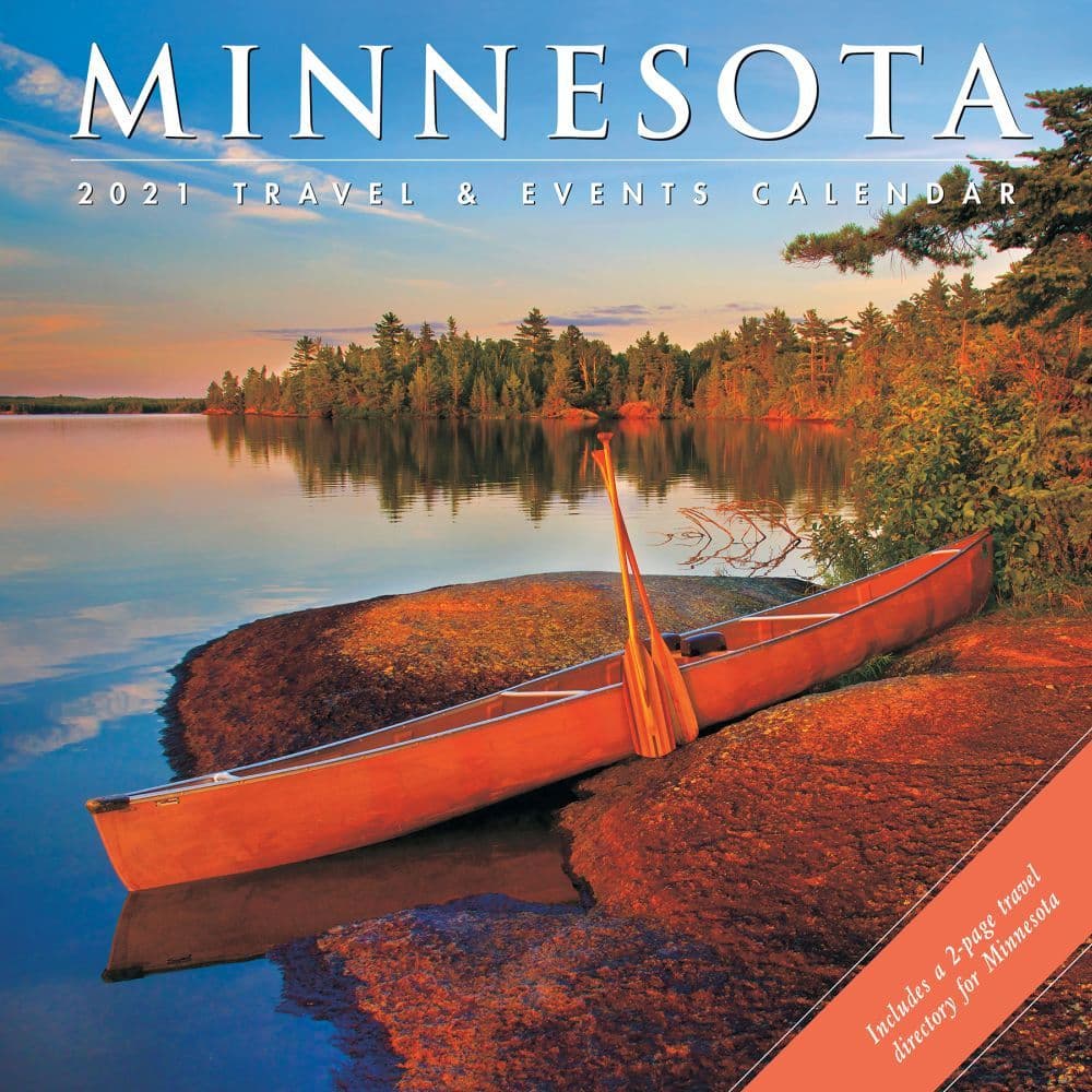 Minnesota Travel & Events Wall Calendar