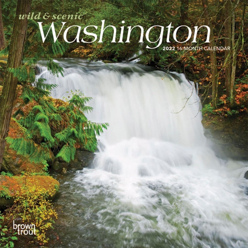 Washington Wild and Scenic 2022 Mini Wall Calendar