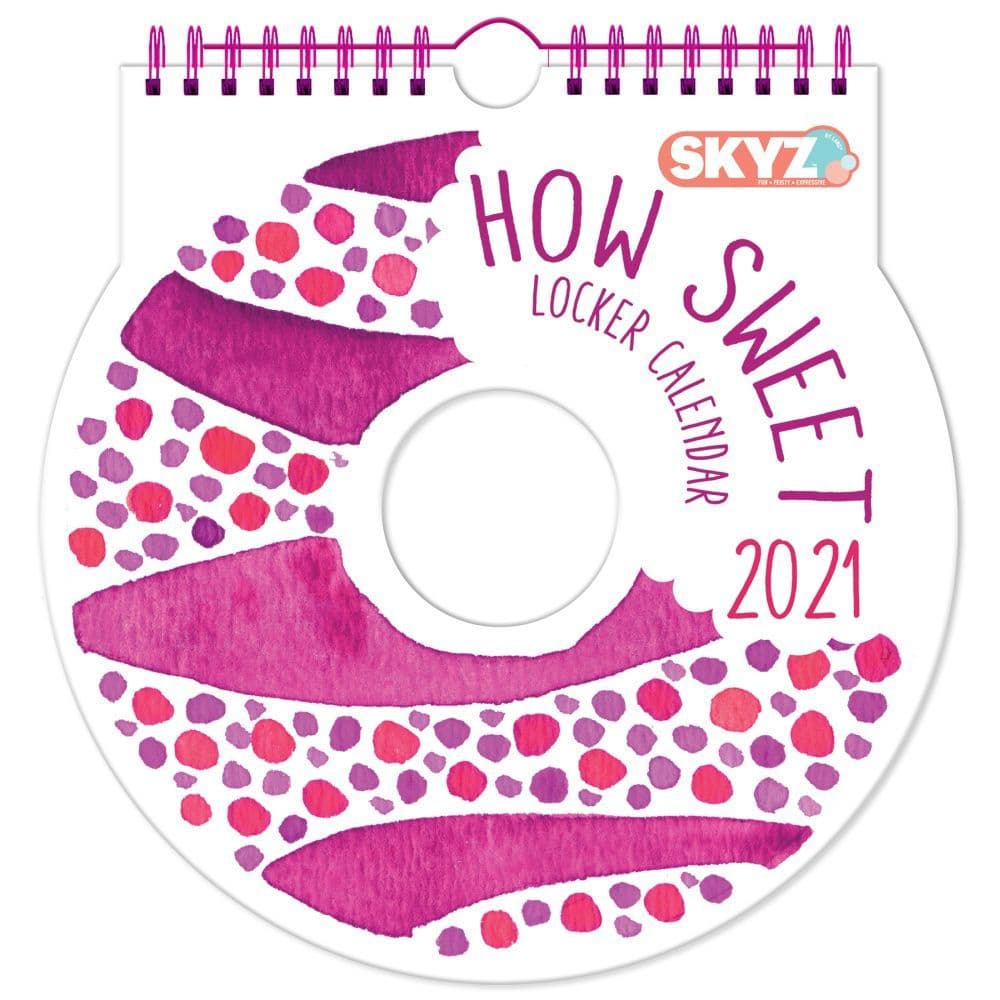 2021 How Sweet Locker Calendar by Cat Coquillette