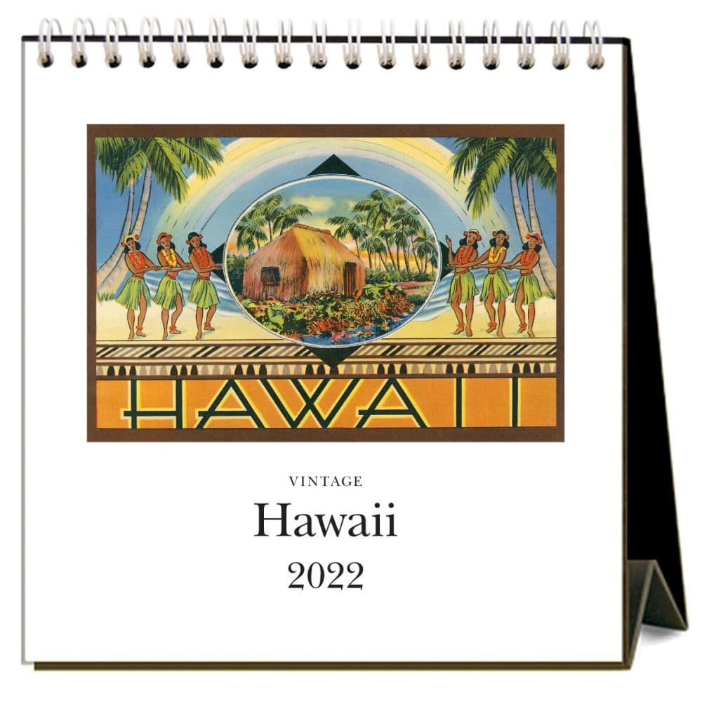 Hawaii 2022 Desk Calendar