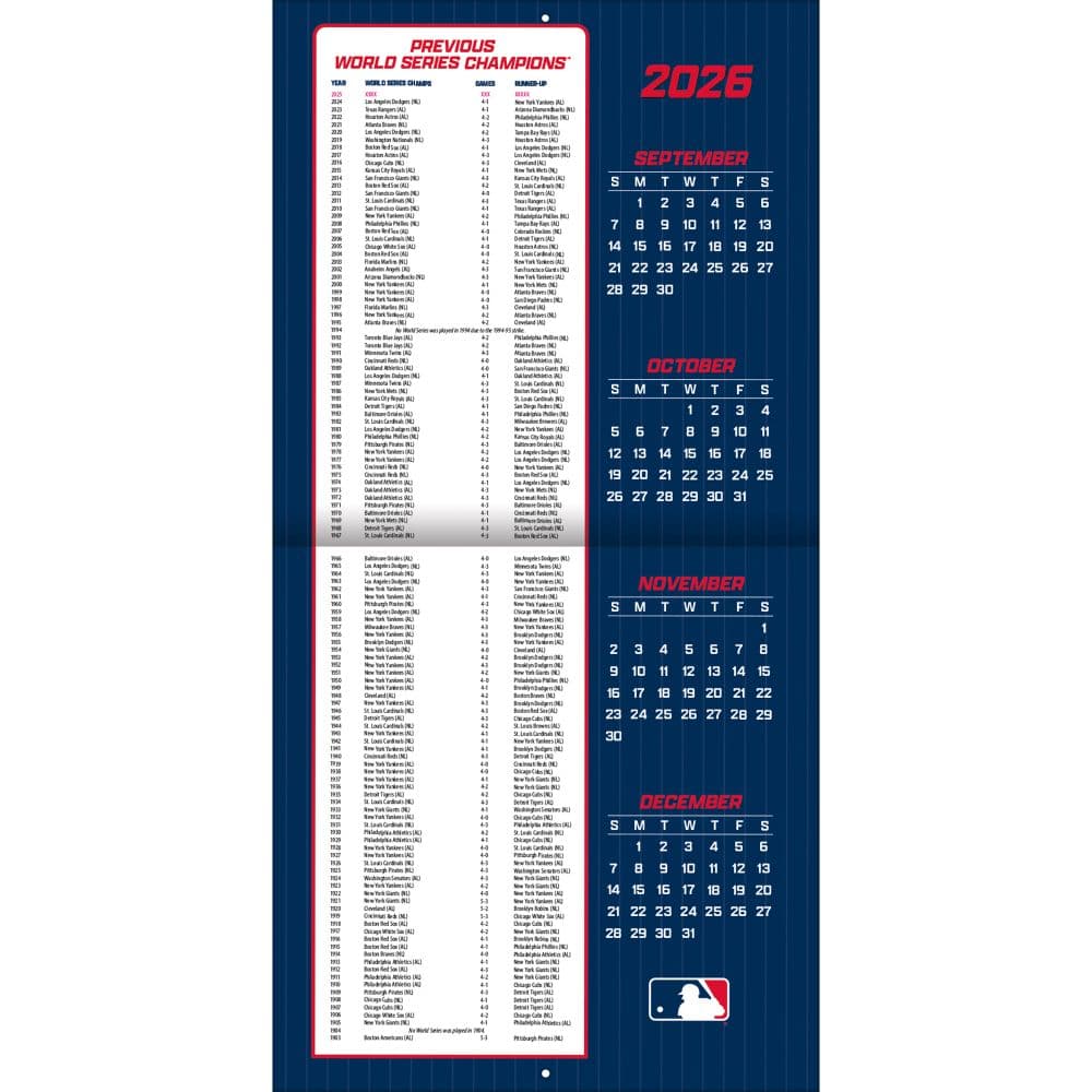 MLB Atlanta Braves 2027 Wall Calendar Second Alternate image