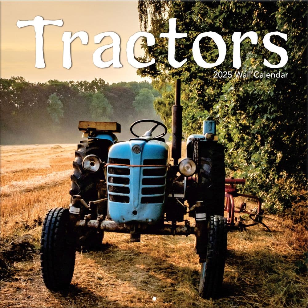 Tractors Photo 2025 Wall Calendar