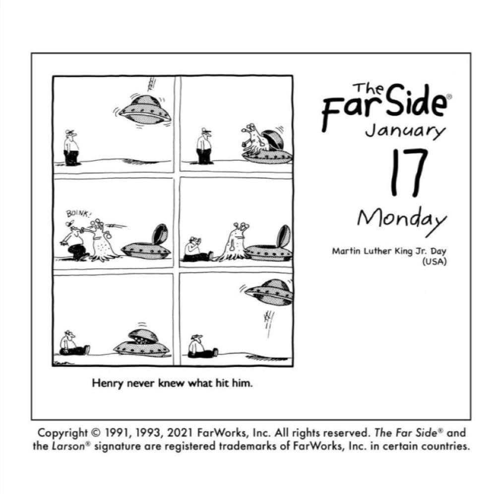 Far Side 2022 Day-To-Day Desk Calendar - Calendars.com