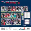 image NFL New England Patriots 2025 Mini Wall Calendar Sixth Alternate Image