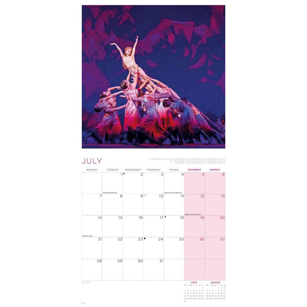 Royal Ballet 2025 Wall Calendar