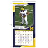image COL Michigan Wolverines 2025 Mini Wall Calendar