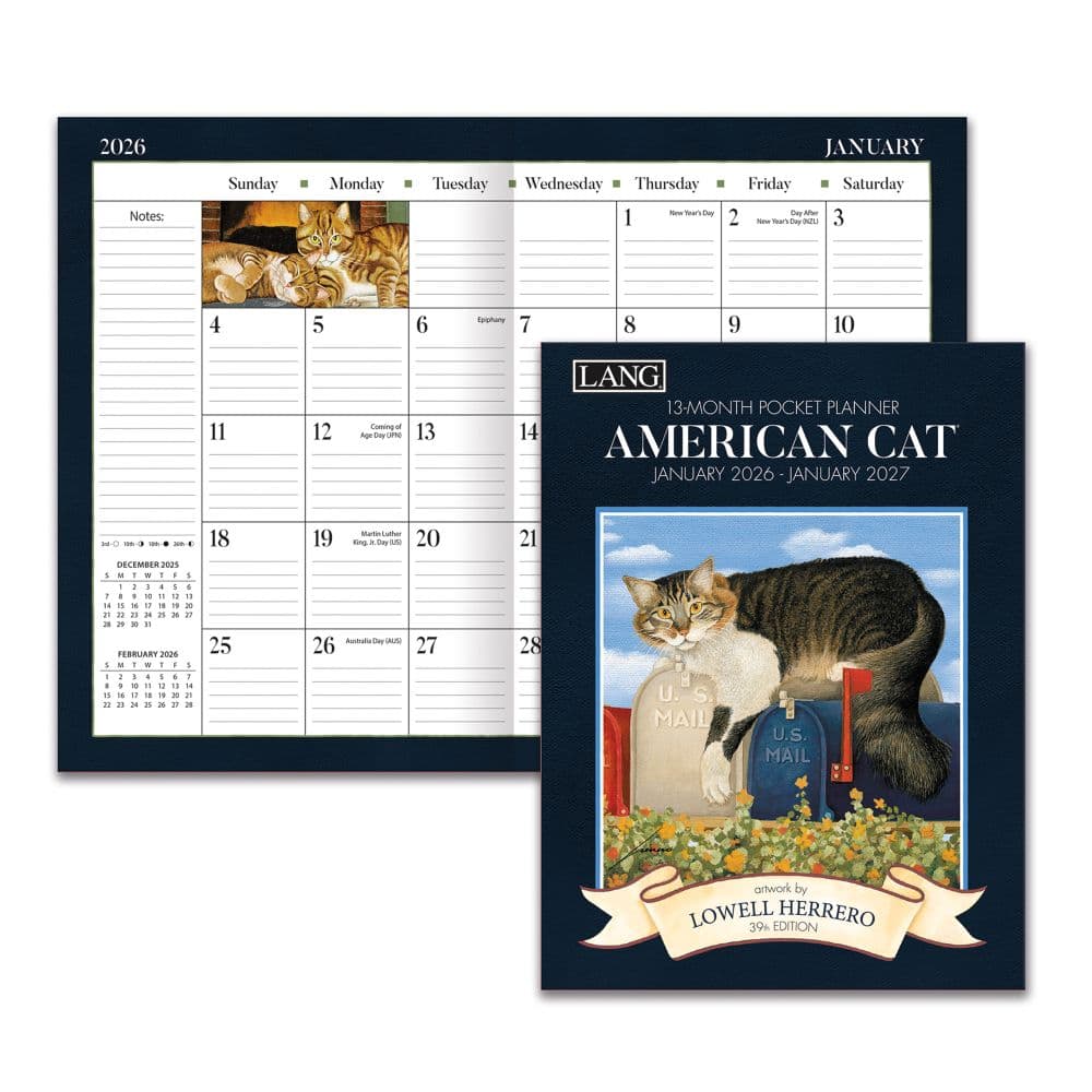 American Cat Monthly 2026 Pocket Planner_ALT4