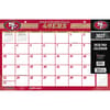 image NFL San Francisco 49Ers Small 2027 Desk Pad Main Product Image