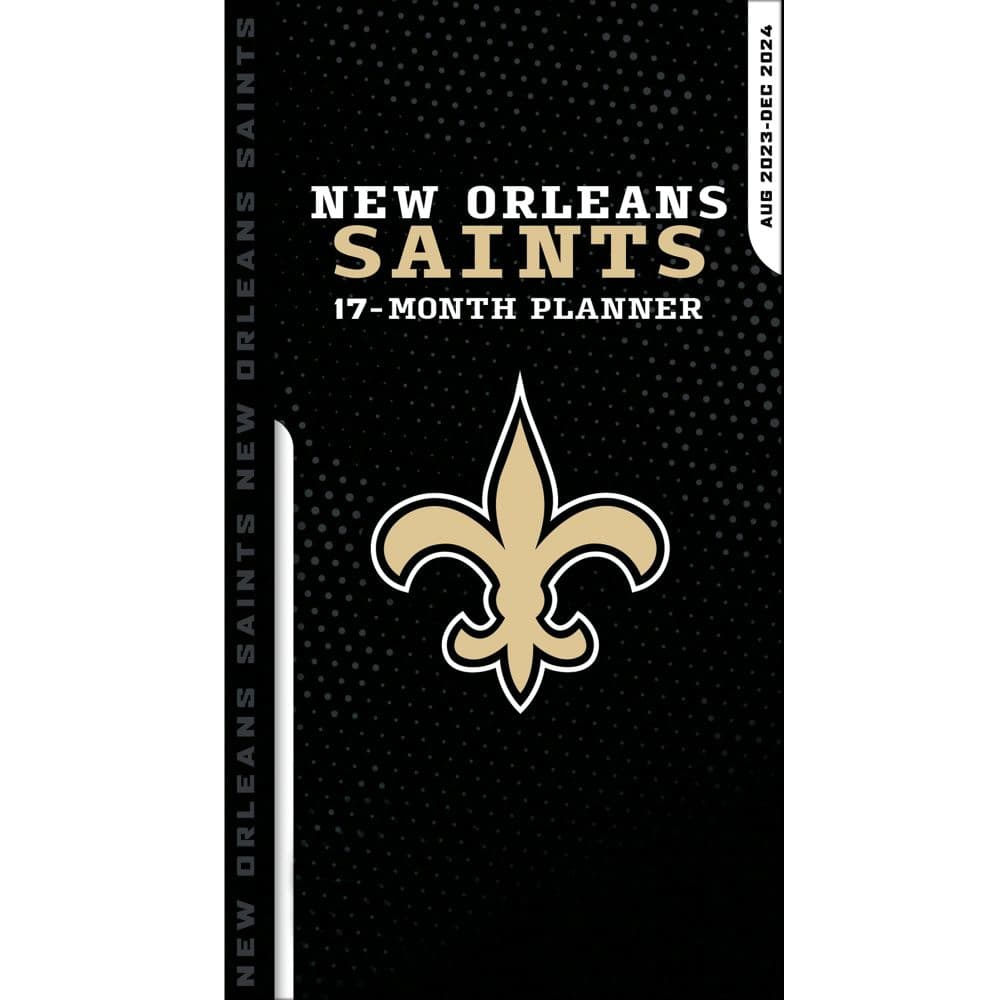 image NFL New Orleans Saints 17 Month Pocket Planner Main