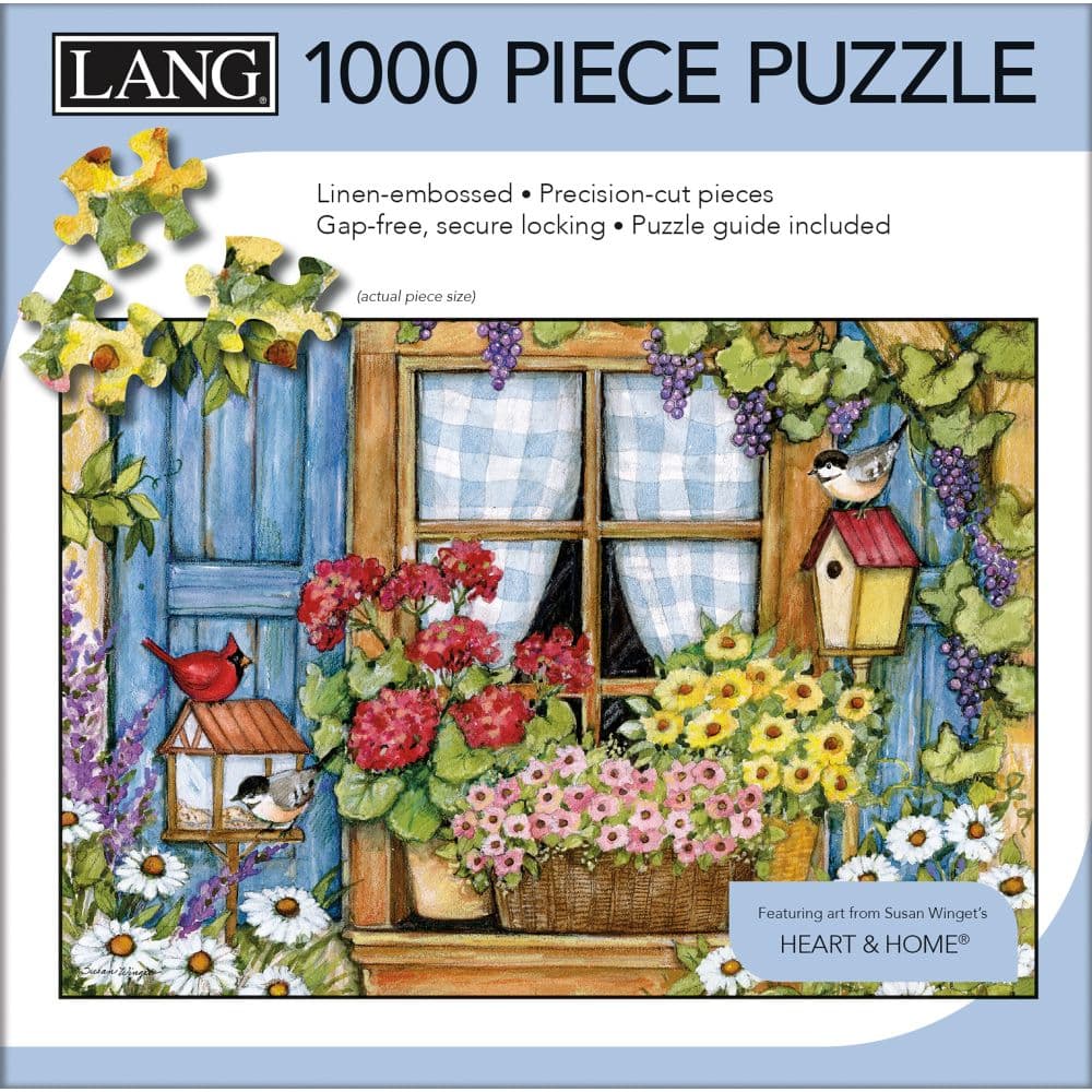 Summertime Window 1000 Piece Puzzle First Alternate Image