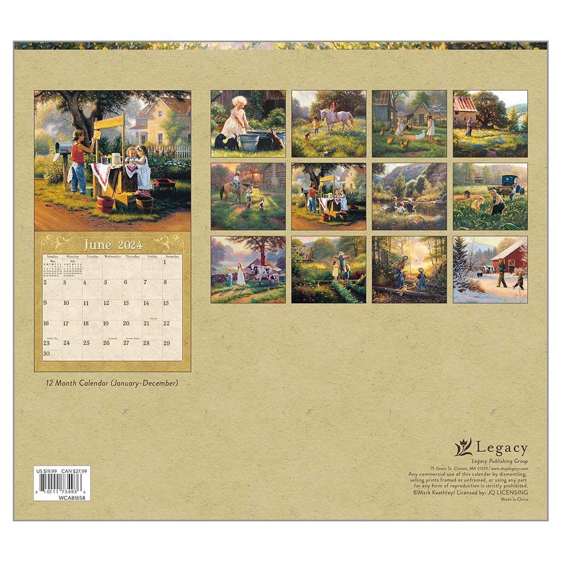 Hometown 2024 Wall Calendar