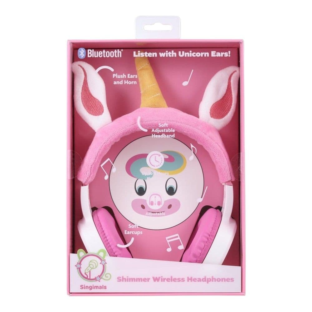 Singimals Unicorn Bluetooth Headphones Fifth Alternate Image