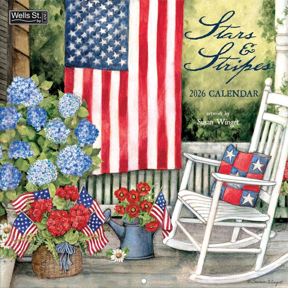 Stars and Stripes 2026 Wall Calendar_Main Image