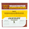 image NFL Washington Commanders 2026 Desk Calendar Second Alternate Image