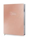 image Metallic Blush Lg Scalloped Edge Journal Main Image