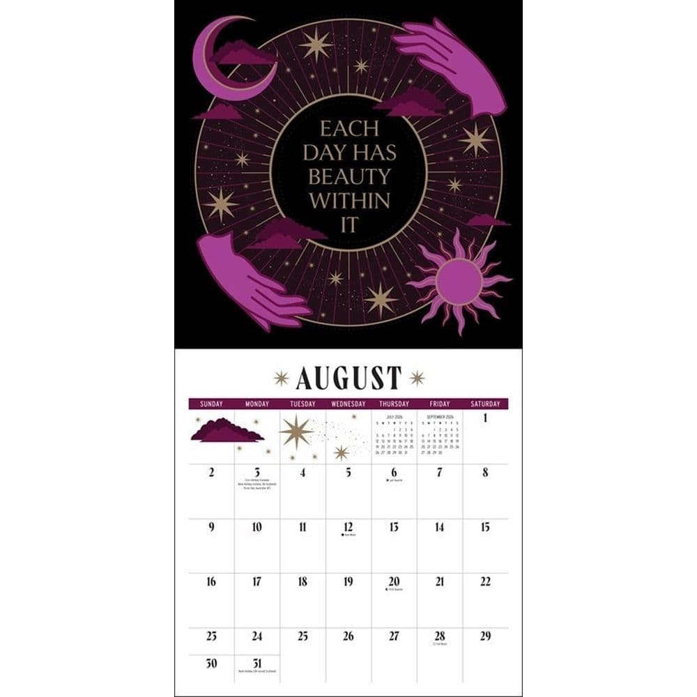 You Have the Magic 2026 Wall Calendar Fourth Alternate Image