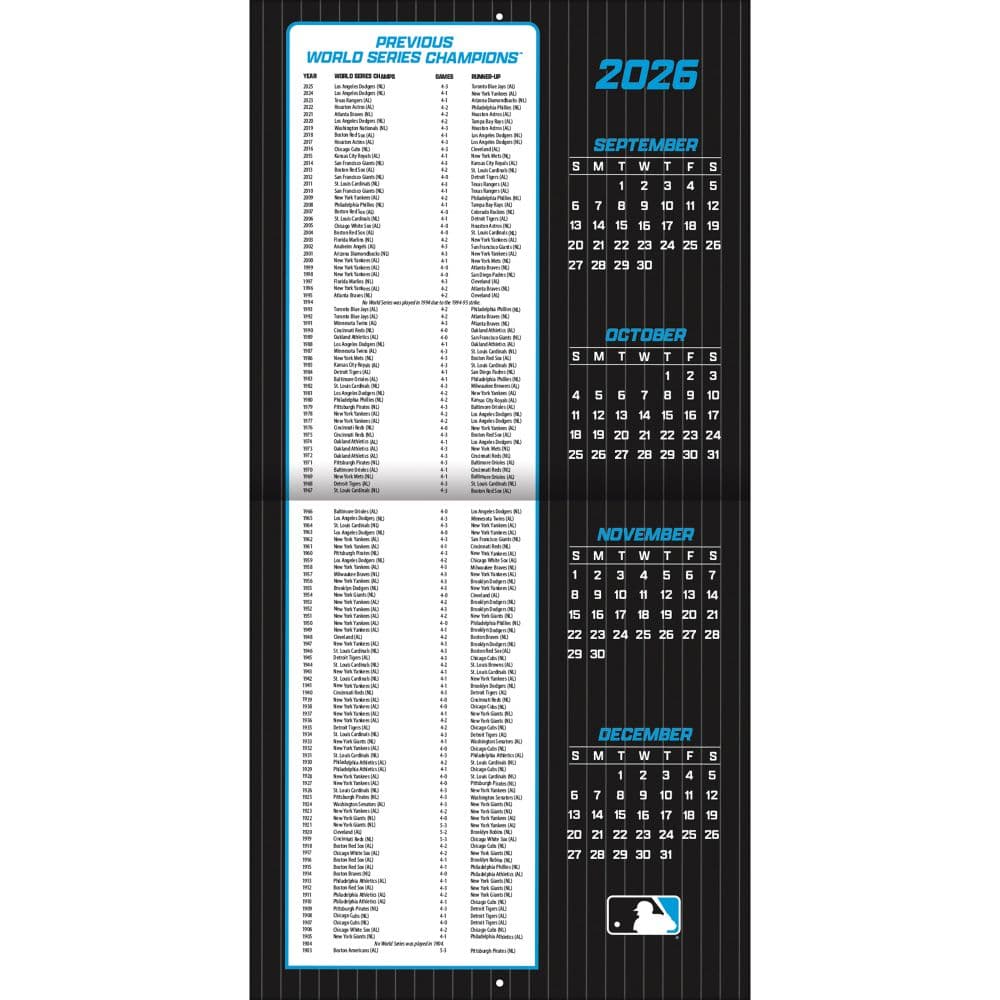 MLB Miami Marlins 2027 Wall Calendar Second  Alternate Image