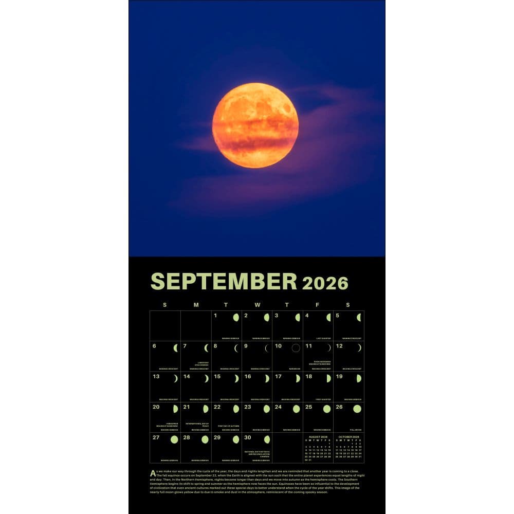 Lunar Year 2026 Wall Calendar Fourth Alternate Image