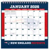 image NFL New England Patriots 2026 Easel Desk Calendar Main Product image