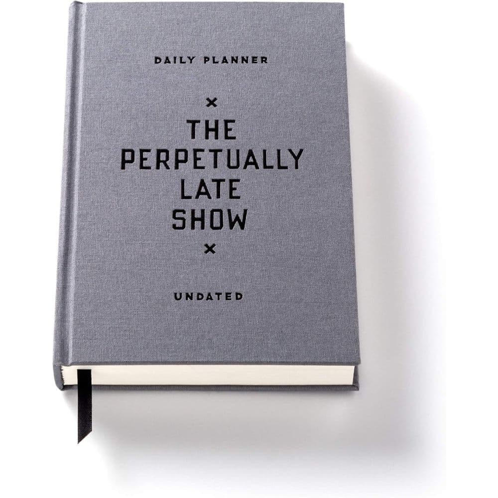 Perpetually Late Show Undated Planner Twelfth Alternate Image