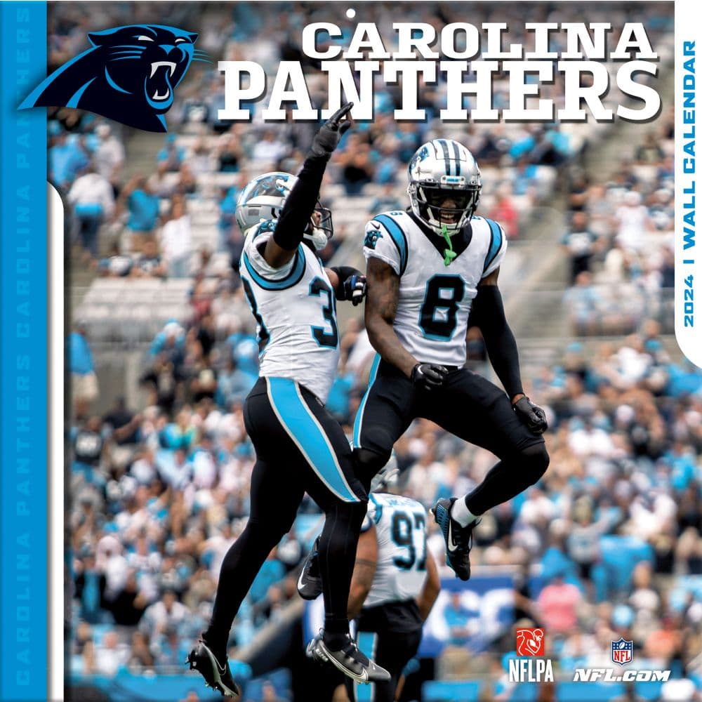 Carolina Panthers 2025 Wall Calendar